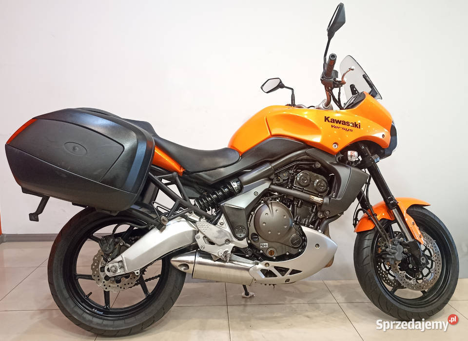 Kawasaki VERSYS KLE650 650 kufry boczne 2009 Ostrołęka