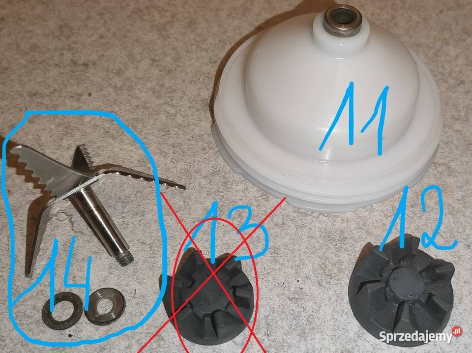 Blender Zelmer SB1000 ZSB1400 na części Części i Akcesoria Bielsko-Biała