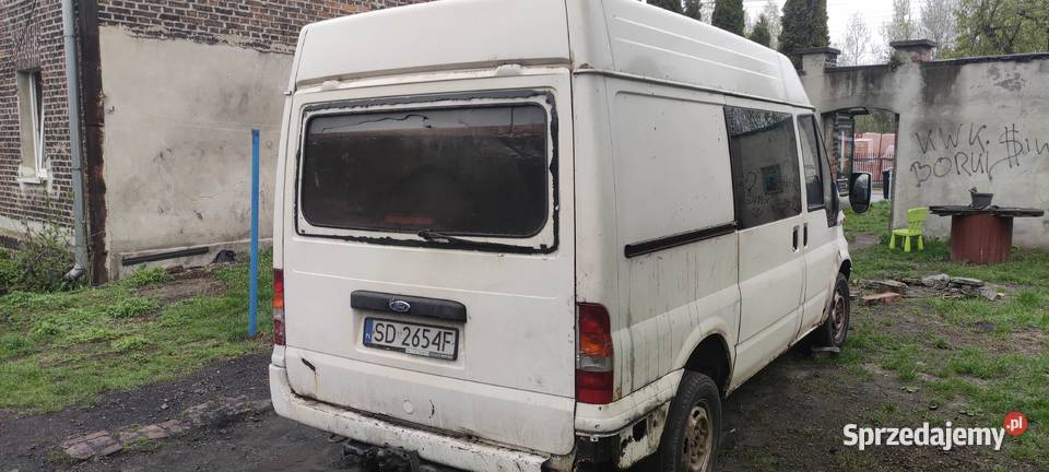 Ford transit 20 2005r uszkodzony Mysłowice