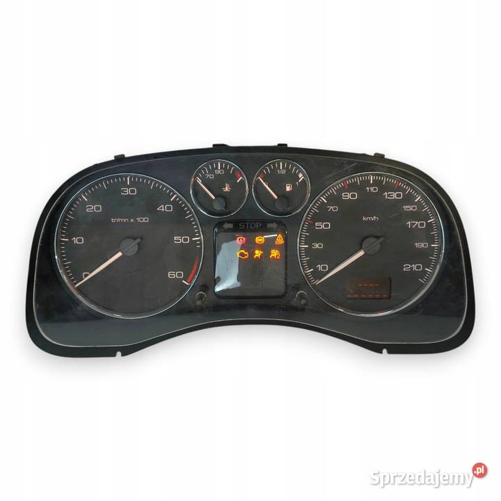 LICZNIK ZEGARY P9654485280 Peugeot 307 14 16 20 Chełm sprzedam