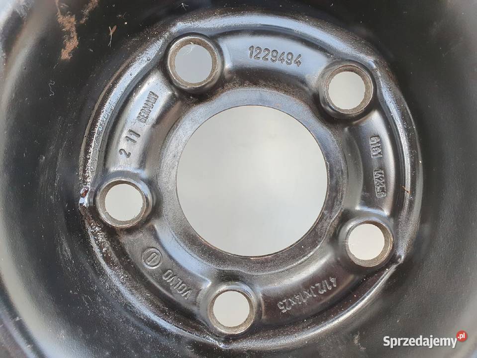 Volvo 240 940 740 KOŁO ZAPASOWE Zapas 17580 R14 Średnica 14" lubelskie