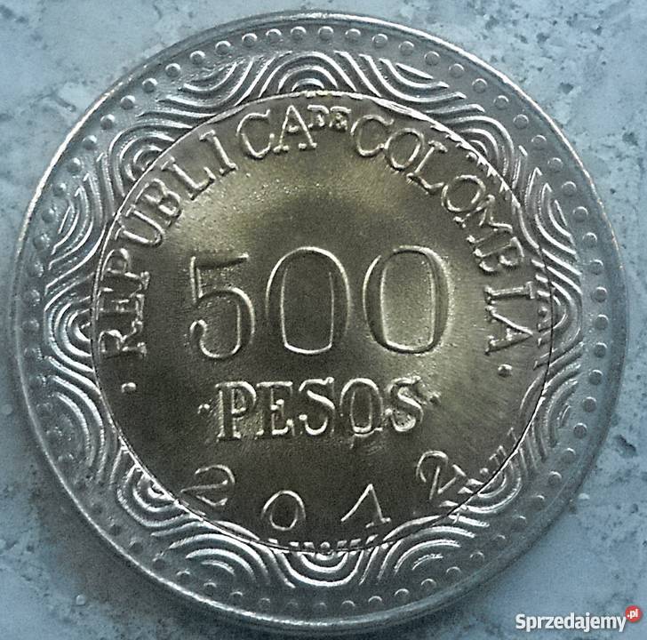 KOLUMBIA500 PESOS2012 r ŻABA mazowieckie Legionowo sprzedam