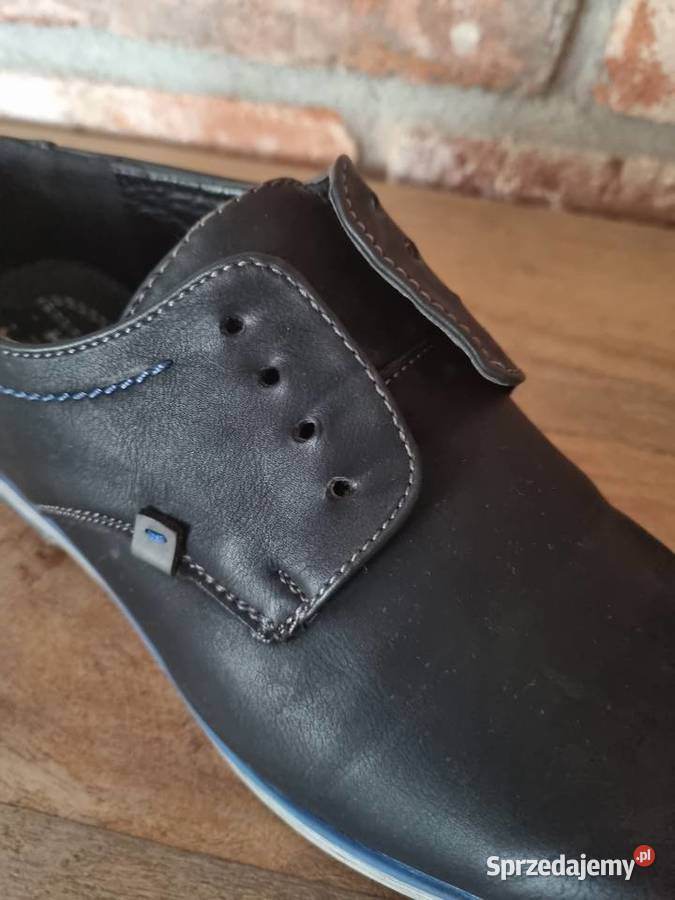 Czarne półbuty Haver czarny sprzedam
