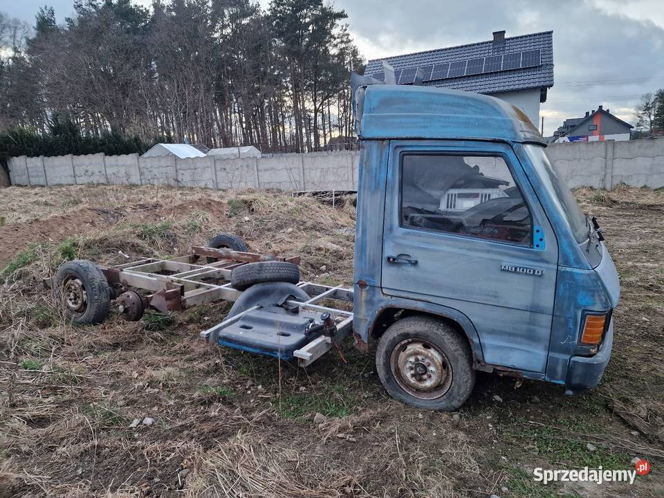 Mercedes MB100 24d Auto Lawetadrugi na części 1400kg Niestępowo