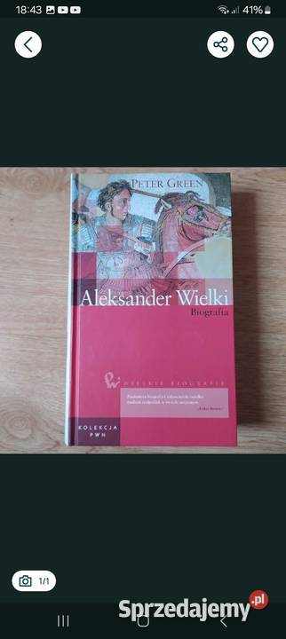 Aleksander Wielki Peter Green śląskie sprzedam