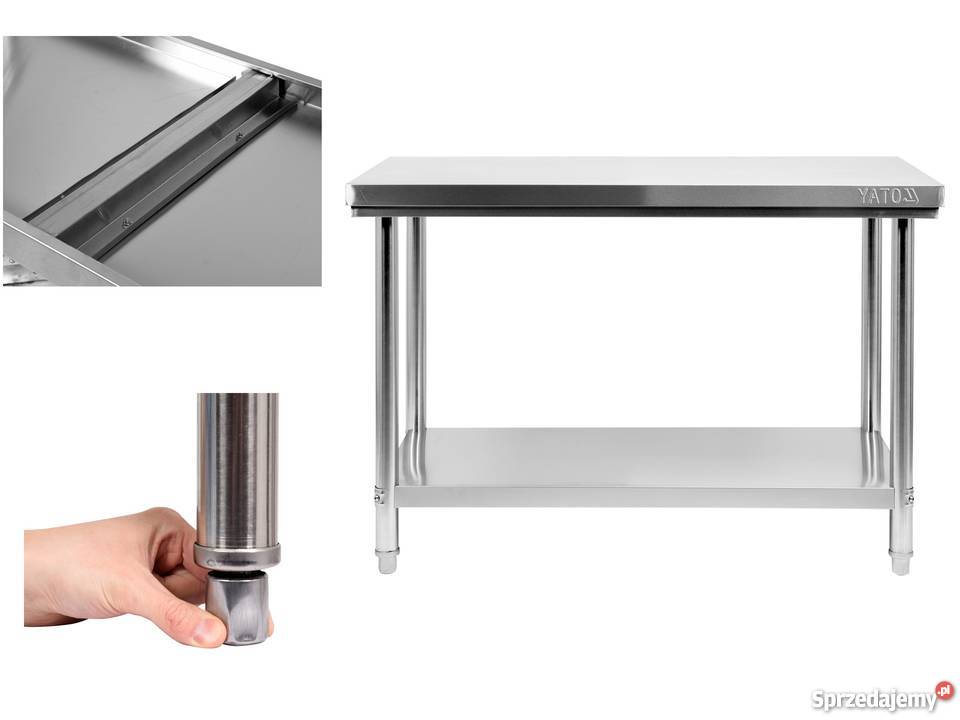 Blat gastronomiczny stal nierdzewna Yato