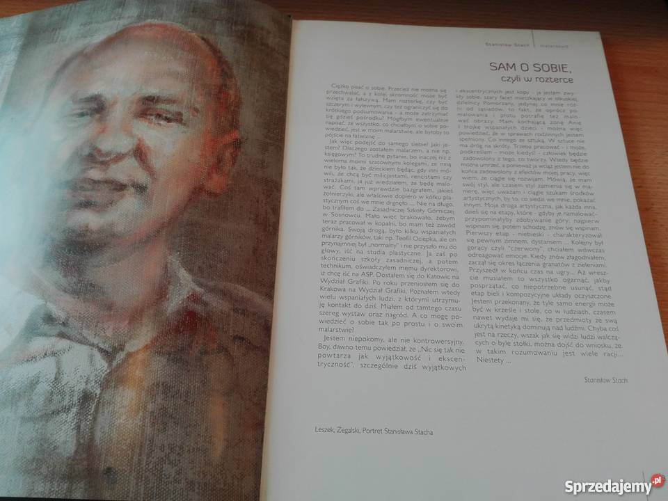 Stanisław Stach malarstwo red Olgerd Dziechciarz Poradniki, albumy i reportaże
