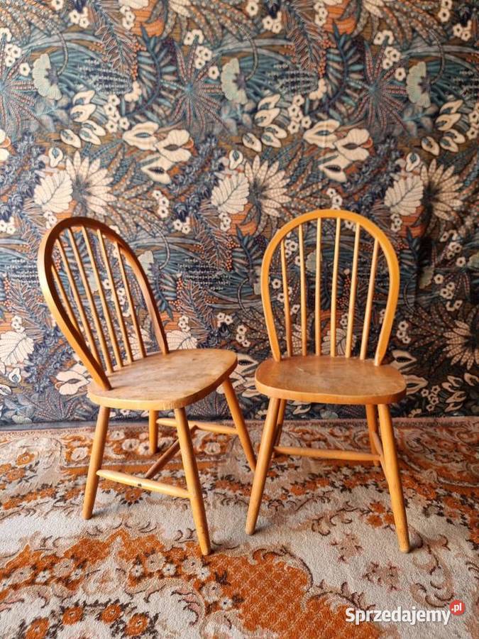 2 krzeseł vintage Poznań