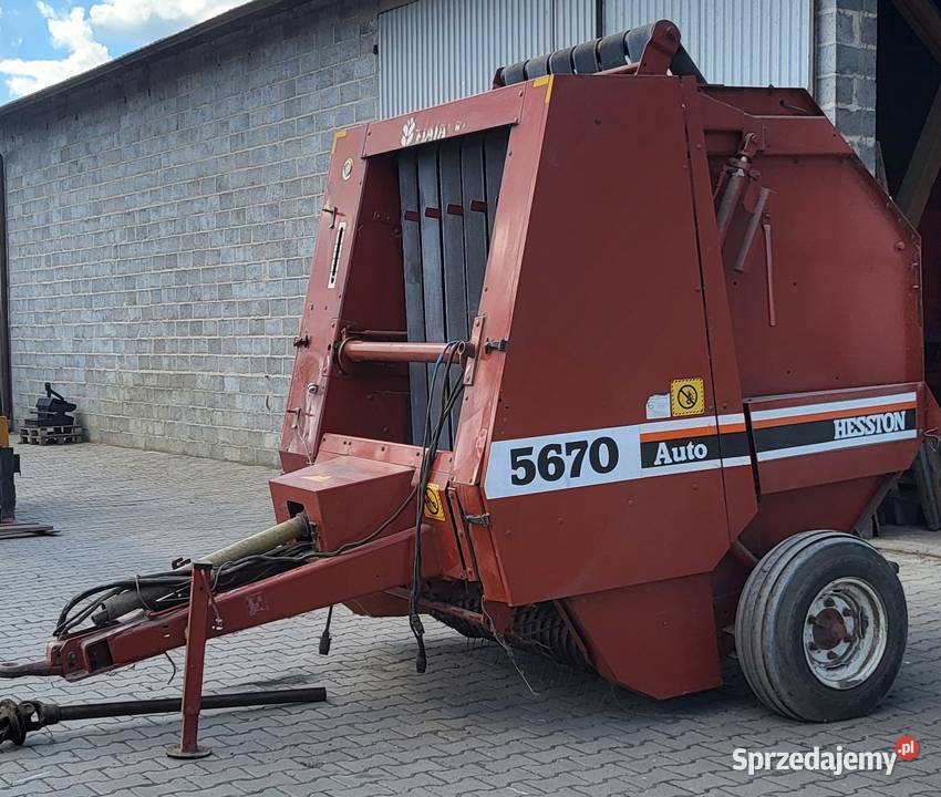 Prasa Zwijająca Hesston 5670 Auto | Stan bdb, prywatna, 200 balotów/rok!
