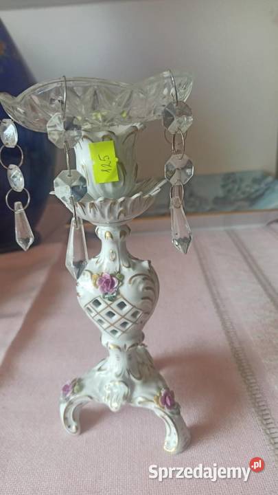 Ozdobnik kryształowy na świece Profitka Gdańsk