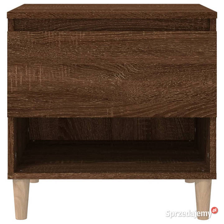Szafki nocne 2 brązowy dąb 50x46x50 WM819547 Nocne Warszawa