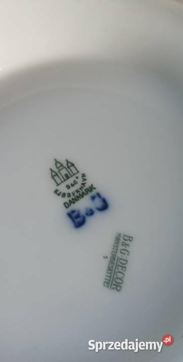 Patera na nodze BG Kjbenhan Made in Denmark