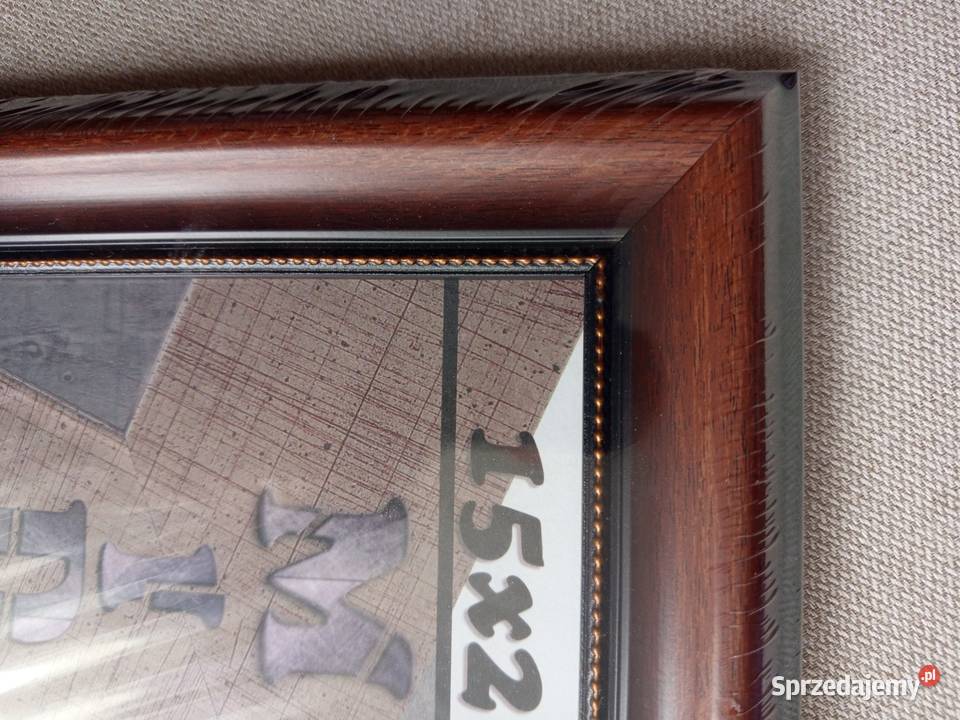 2 x Ramki drewniane na foto 15 x 21 w kolorze Warszawa sprzedam