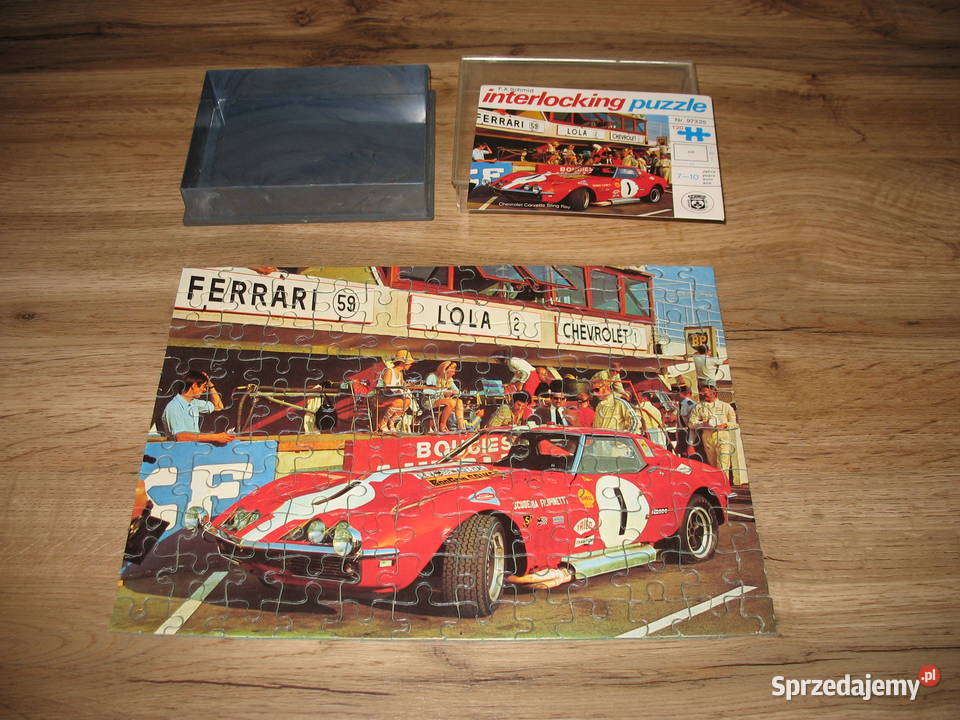 Corvette C3 Chevrolet Sting Ray stare Puzzle Pozostałe podkarpackie Przemyśl