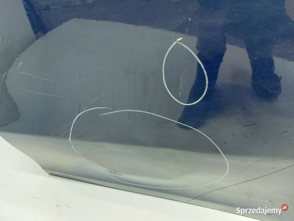 TESLA MODEL Y 2024r DRZWI LEWY TYŁ NIEBIESKI