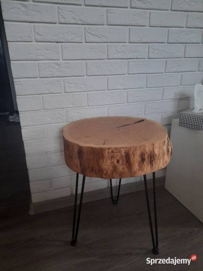 Stolik z plastra drewna duży wybór Dąb akacja Kołobrzeg
