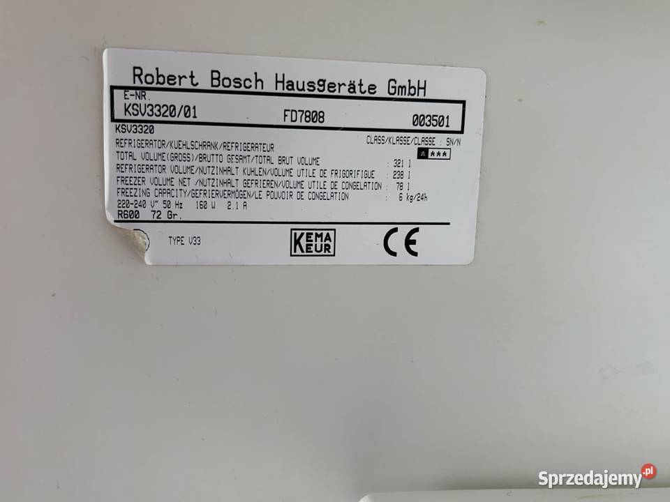 Lodówka BOSCH 170 B porządna Transport Gwarancja mazowieckie Warszawa