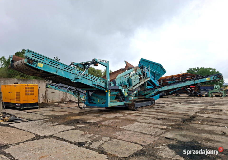 Przesiewacz Powerscreen Warrior 1400 Zator