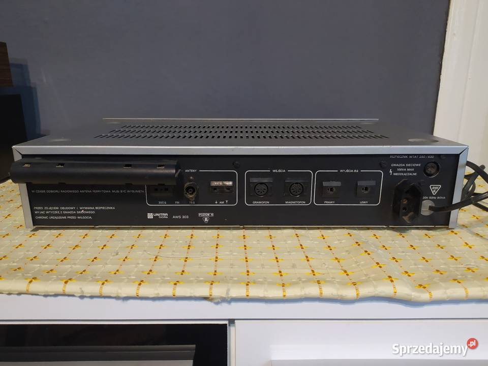 Amplituner Unitra Tosca przestrojona Krosno