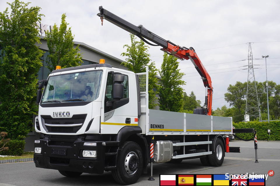 Iveco Stralis 310 34 HDS Fassi 4t 400 MTH Skrzynie Kraków