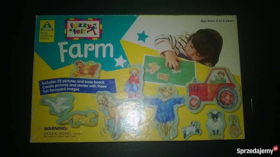 Układanka zwierzęta flanelograf Olsztyn