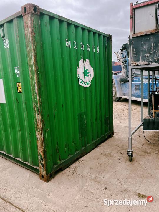 Kontener morski magazynowy 20DV 6 metrowy Nowa Sól