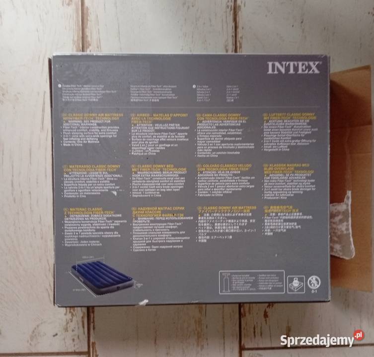 INTEX materac classic z technologią fibertech Miedary