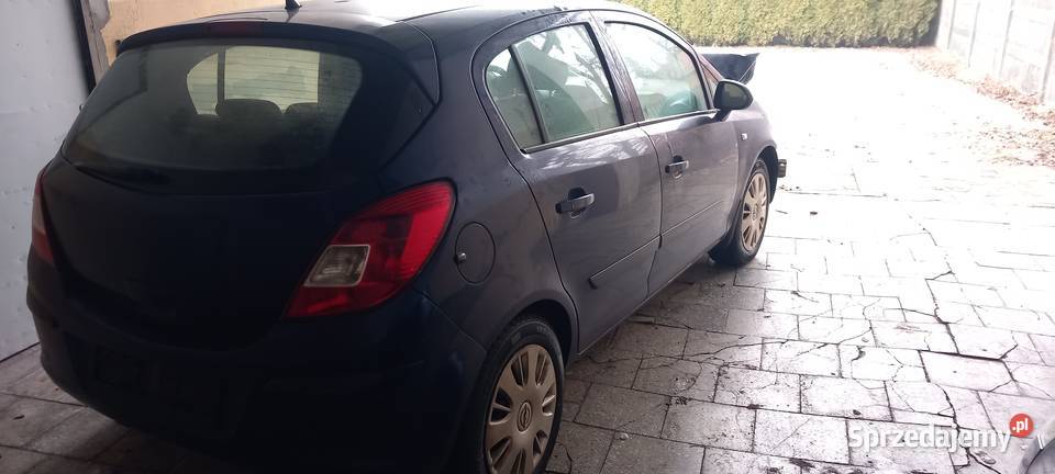 Opel Corsa uszkodzony śląskie