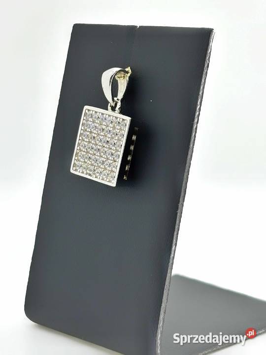 Nowa Srebrna Rodowana Zawieszka pr 925 178g