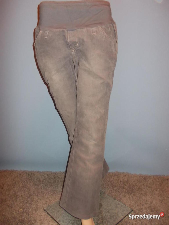 MIMI MATERNITY spodnie sztruksy ciążowe 40 sprzedam