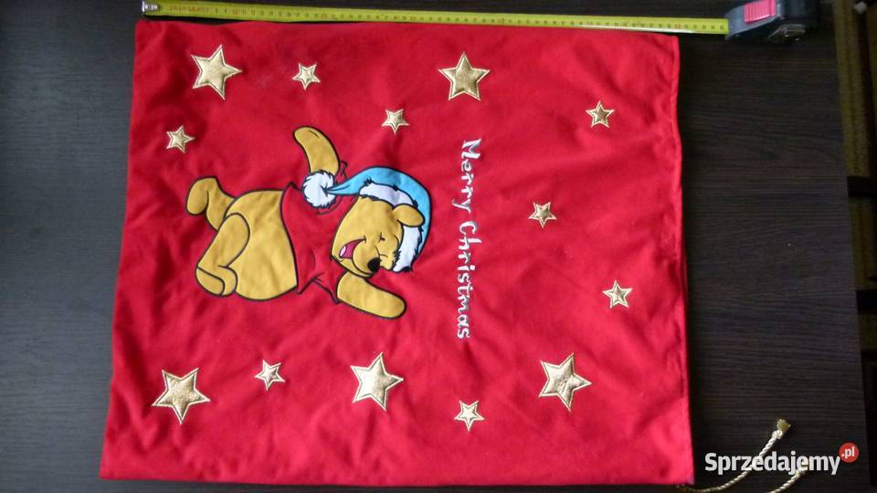 Worek na prezenty poszewka Merry Christmas nowy lubelskie Zamość