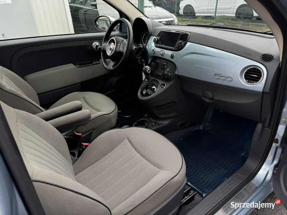 Fiat 500 RatyZamiana Gwarancja CARPLAY skrzynia serwisowany w ASO Gdów