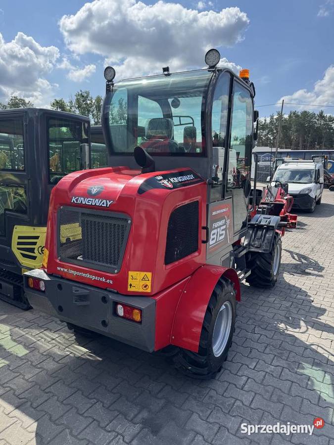 Ładowarka przegubowa KINGWAY 4x4 udźwig 1500 Maszyny budowlane podlaskie