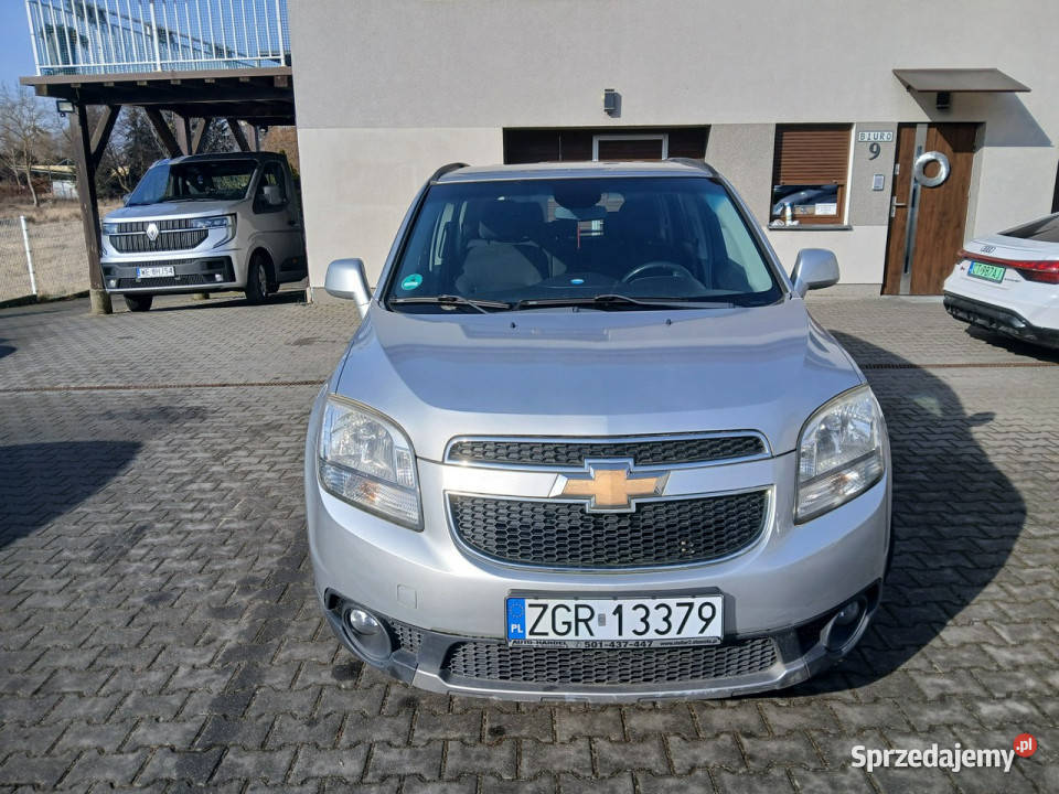 Chevrolet Orlando 18i klima elektyka czujniki 7 światła przeciwmgielne Gryfino