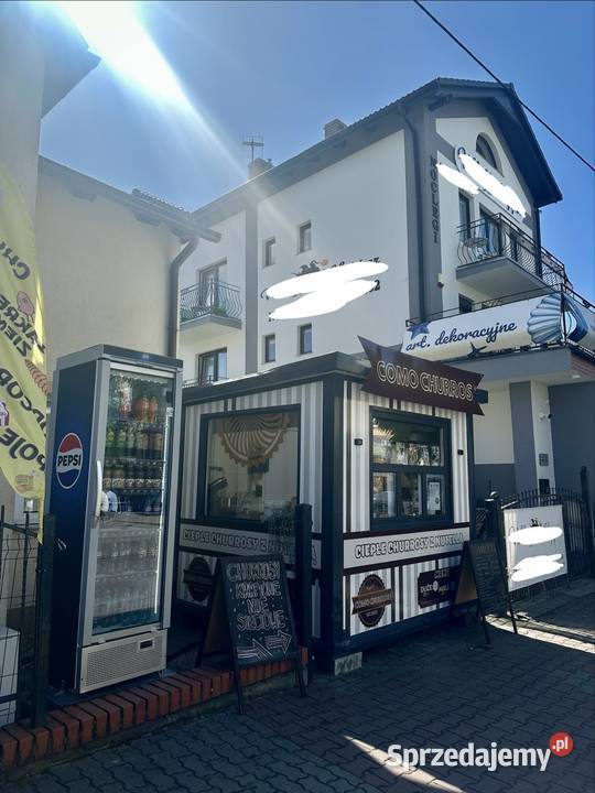 Gotowa do pracy budka gastronomiczna CHURROS Gorzów Wielkopolski