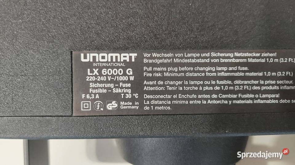 Lampy Unomat LX 6000G 2 Tychy