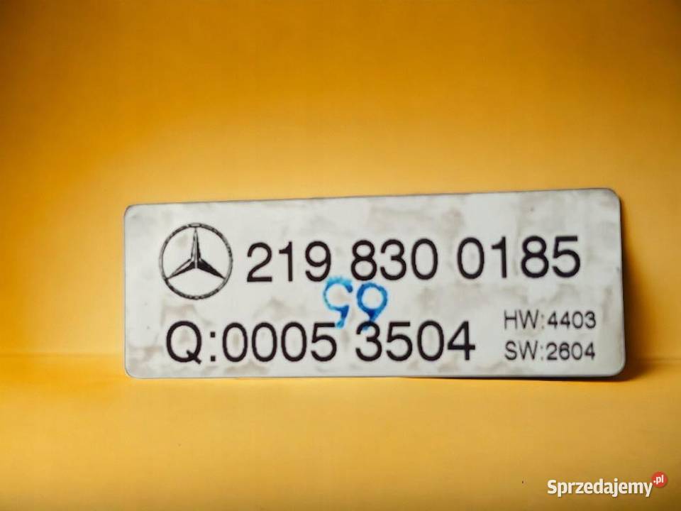 PANEL NAWIEWU 2198300185 MercedesBenz CLSklasa I osobowe