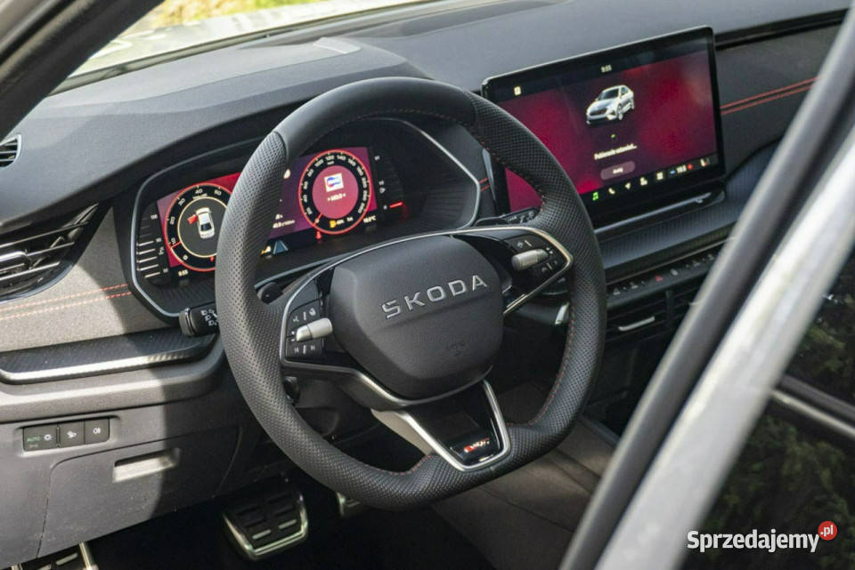 koda Octavia RS 20 TSI 265 DSG Dostępna ręki IV światła przeciwmgielne łódzkie