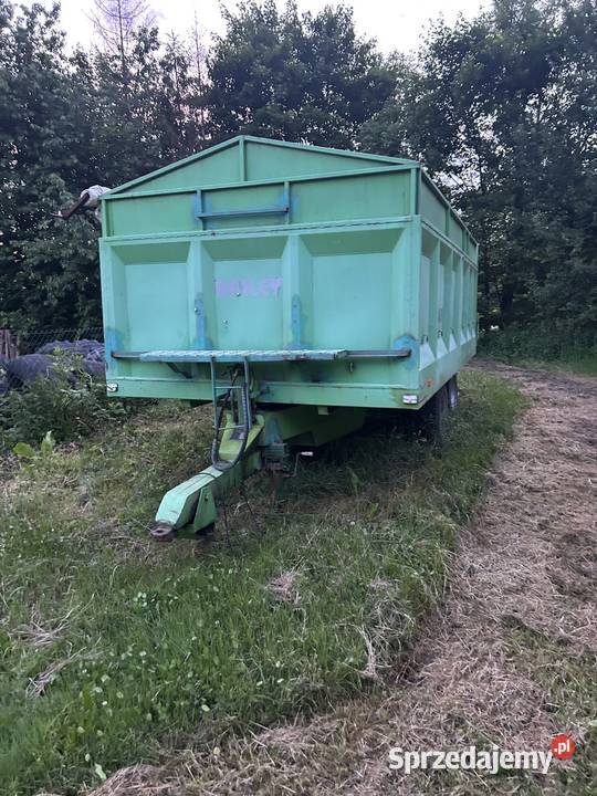 Przyczepa tandem 13t nieuszkodzony Jordanów sprzedam