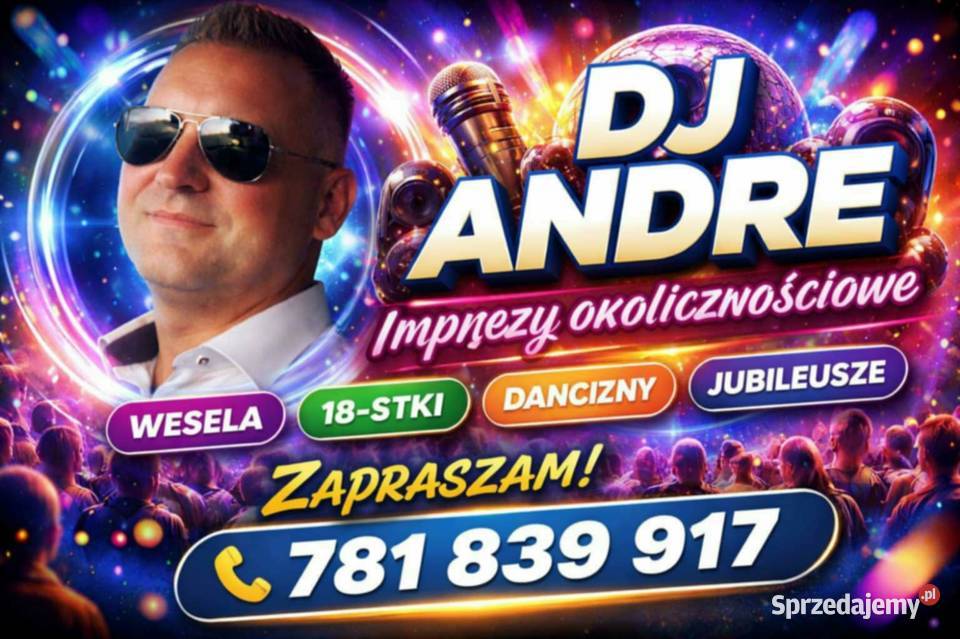 Dj imprezy okolicznośćiowe Koszalin