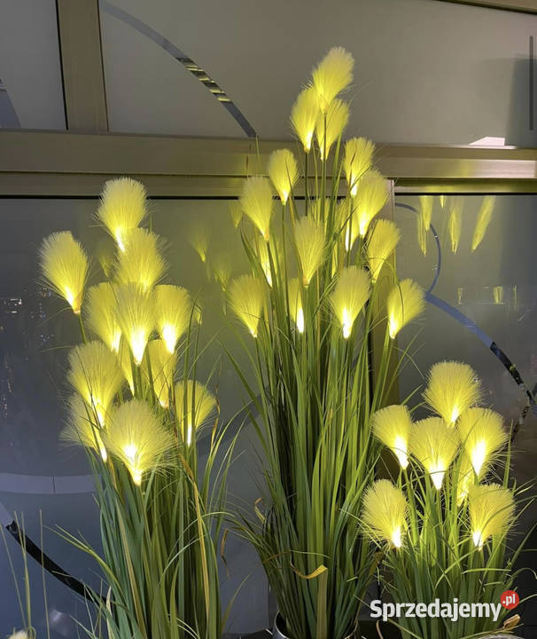 Sztuczna trawa dekoracyjna Premium podświetlana Golkowice