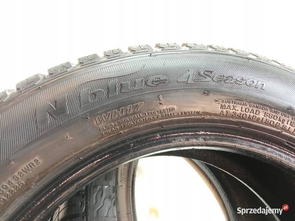 2x OPONA CAŁOROCZNA NEXEN NBLUE 18560R15 0820 sprzedam