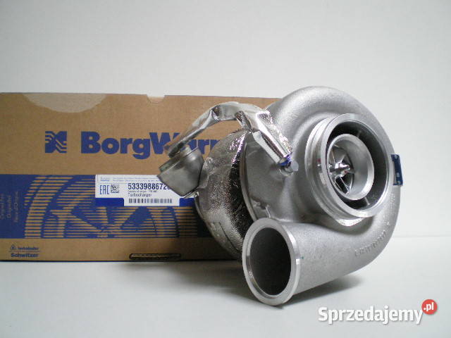 Nowa turbosprężarka BorgWarner KKK 53339886728 Siedlce