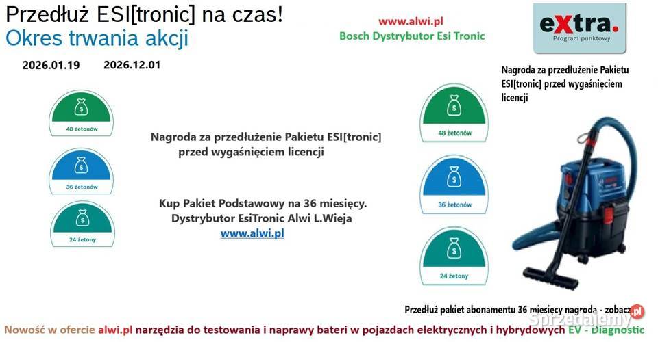 Kts 560 tester usterek Bosch Pakiet Mistrz Bielsko-Biała