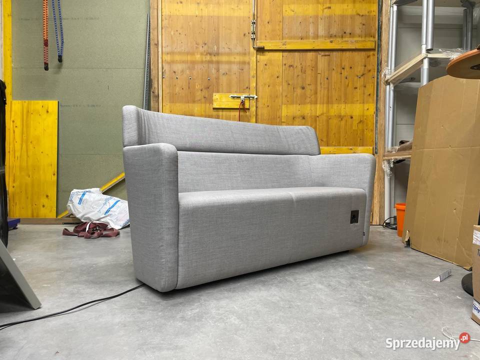 Sofa Bene Parcs Wing Szara Biuro Kraków