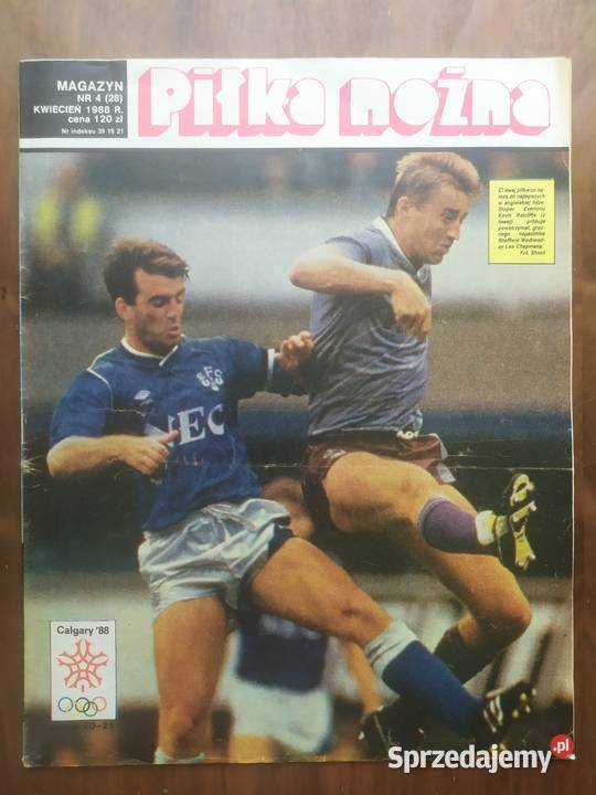 Piłka Nożna Magazyn rocznik 1988 kompletny łódzkie Łódź sprzedam