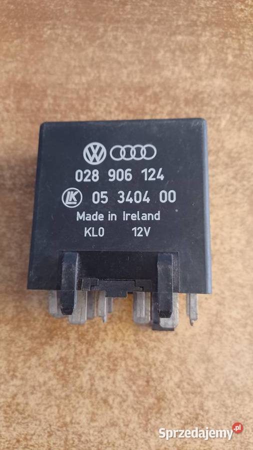 Przekaźnik świec VW AUDI SEAT SKODA 028906124 wielkopolskie Rakoniewice