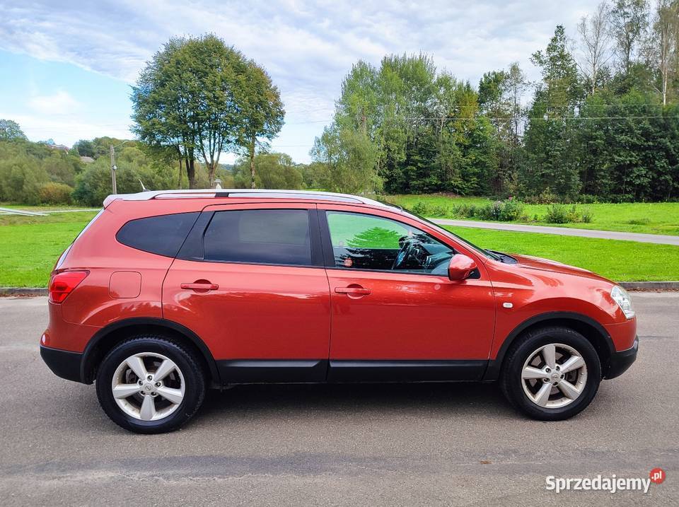 Ładny Nissan Qashqai 20 dCi 2009 7 osobowy elektryczne lusterka Domaradz