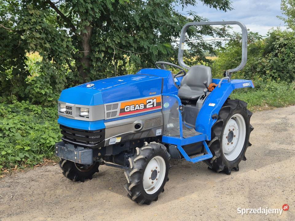 Traktorek traktor ISEKI TG21F 21 4x4 Wspomaganie Małuszyn