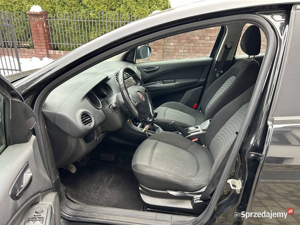 Fiat Bravo II 14 i TJet Klimatyzacja Alufelgi czarny Ostrzeszów